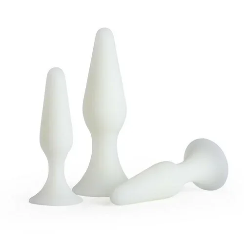 3 Sizes Luminous Classic Butt Plugs