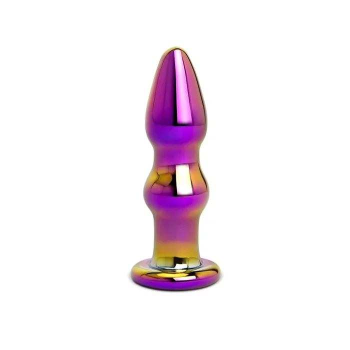 4″ Chrome Beaded Butt Plug