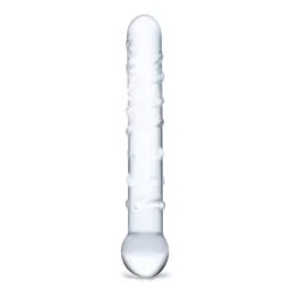 7” Callisto Clear Glass Dildo