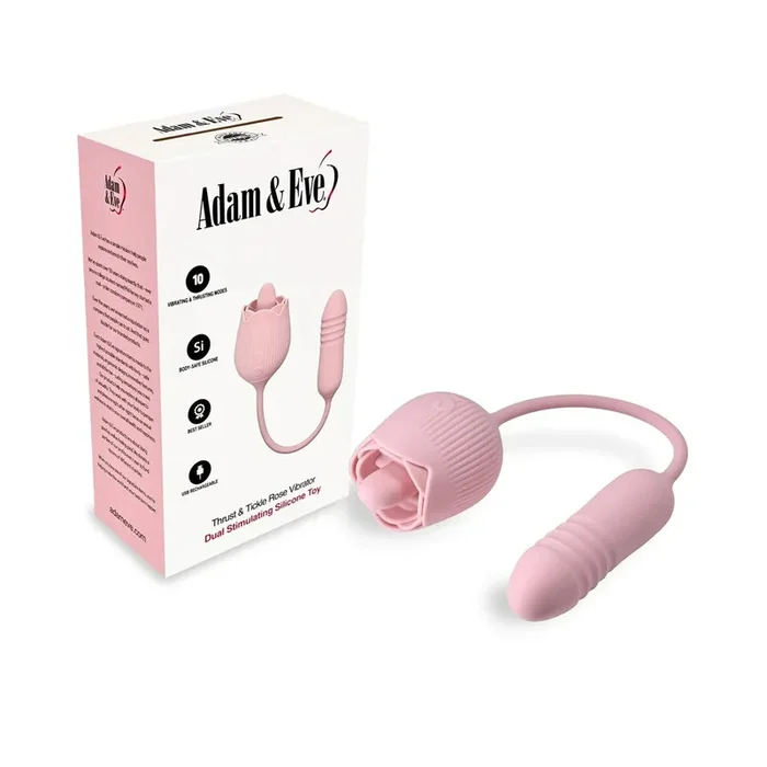 Adam & Eve Thrust & Tickle Rose