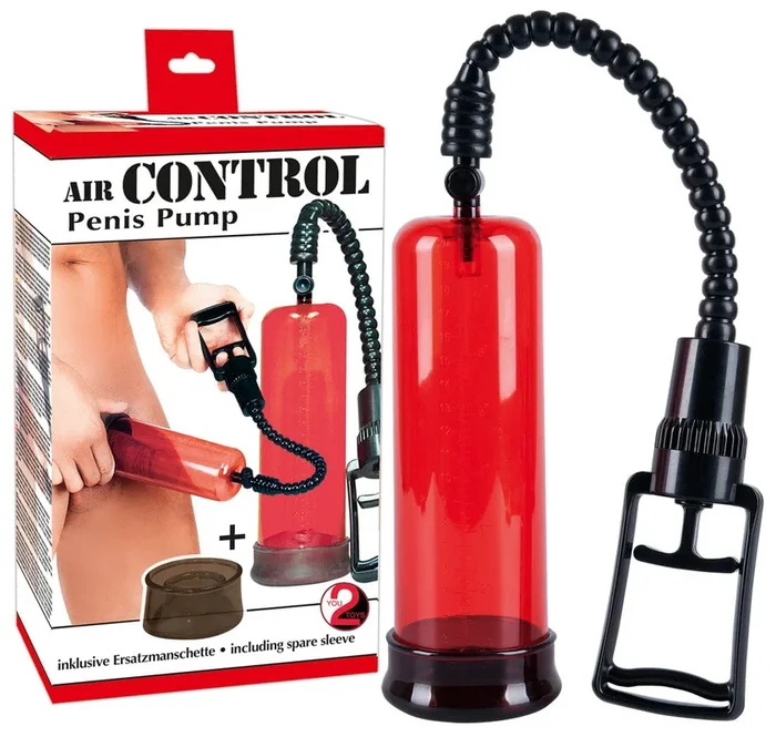 Air Control penis pump 22 x 6.5 cm