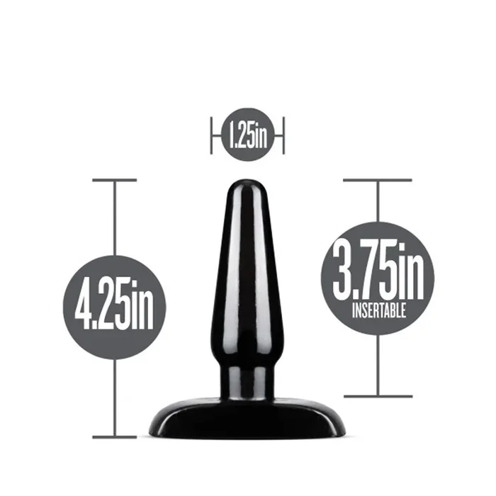 Anal Adventures – Basic Anal Plug – Small – Black