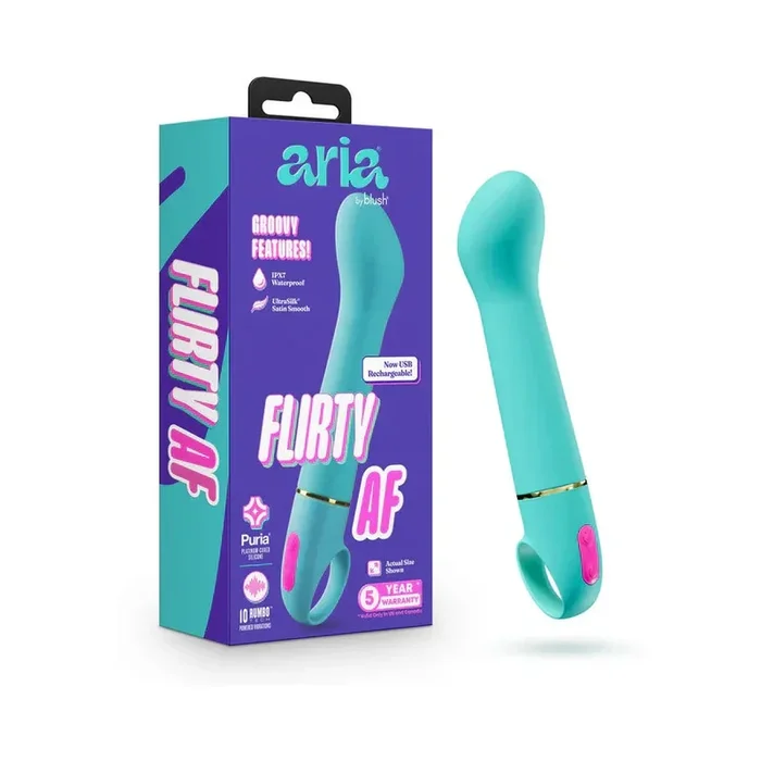 Aria Flirty AF Rechargeable Silicone Vibe