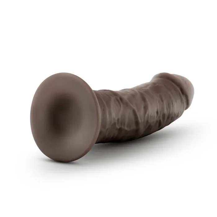 Au Naturel – 8 Inch Dildo With Suction Cup – Chocolate