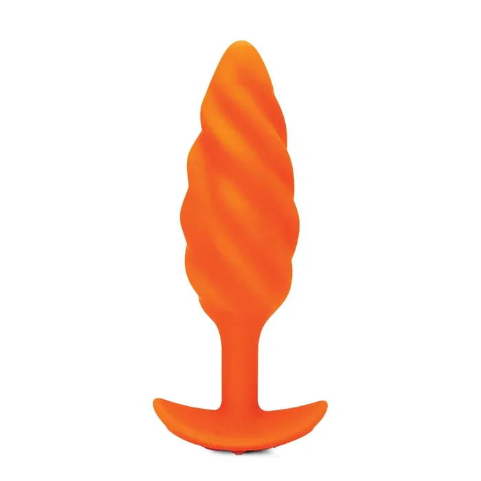 b-Vibe Swirl Medium Vibrating Texture Plug