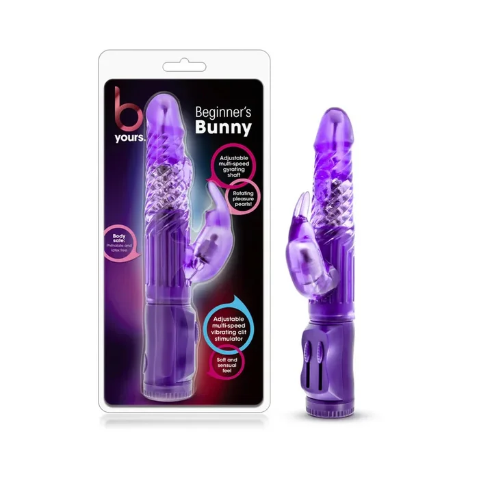 B Yours Beginner’s Bunny Rabbit Vibrator Purple