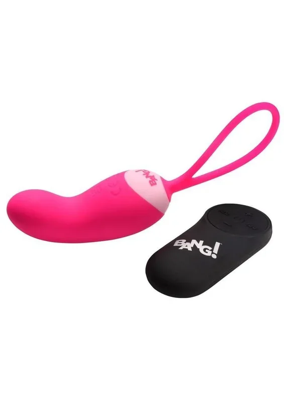 Bang Silicone Rechargeable Mini Vibrator with Remote Control
