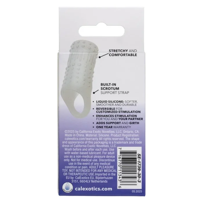 Basic Essentials Liquid Silicone Stimulation Enhancer – Clear