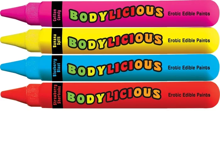 Bodylicious Edible Body Pens – 4pk. – Assorted Flavors