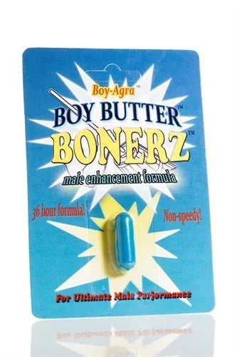 Boy-Agra Boy Butter Bonerz – Male Enhancement Formula – 1 Blister Pack