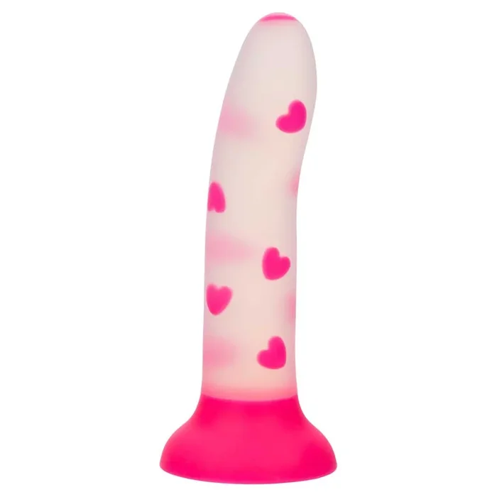 CalExotics Glow Stick Heart 6″ Glow-in-the-Dark Dildo