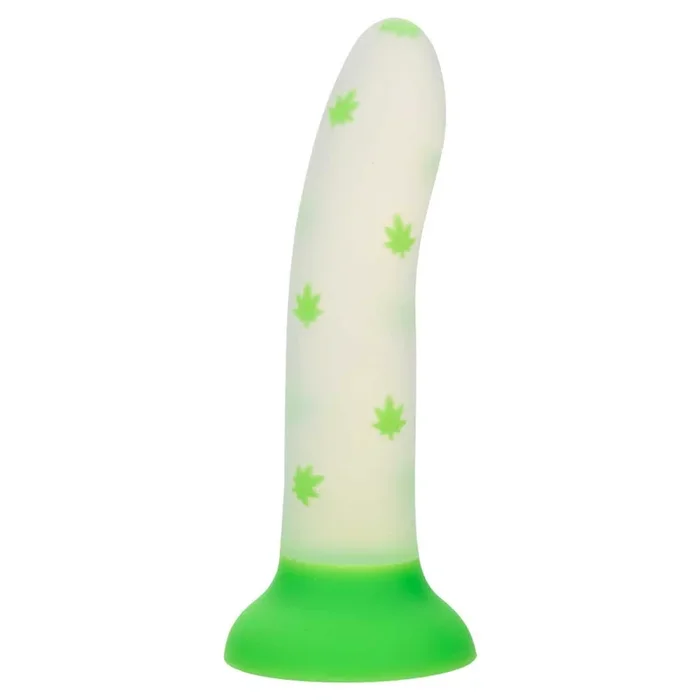 CalExotics Glow Stick Leaf 6″ Glow-in-the-Dark Dildo