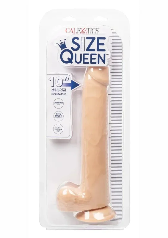 CalExotics Size Queen Dildo 10in