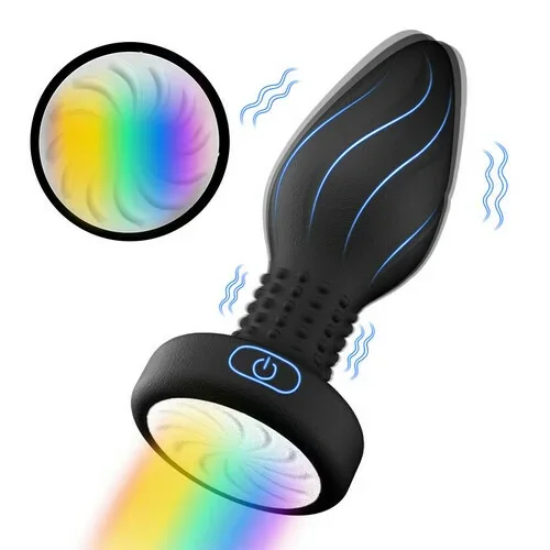 Colorful 3-Speed 7-Frequency Anal Vibrating Toy Makes the Night More Interesting