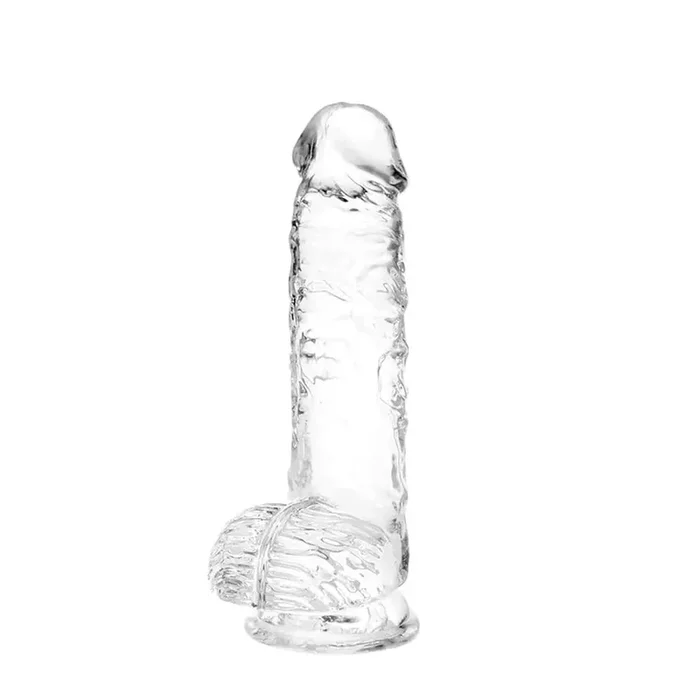 Come Closer Clear Dildo 5″ | Bendable Shaft | Free Satin Bag
