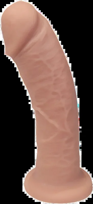 Come Closer Skin 8″ Lifelike Silicone Dildo | Dual Core | Hypoallergenic