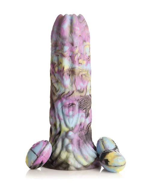 Creature Cocks Dragon Spawn Dragon Ovipositor Silicone Dildo w/Eggs – Multi Color