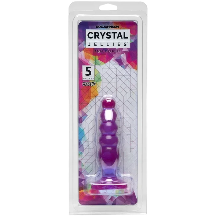 Crystal Jellies Anal Delight – Purple