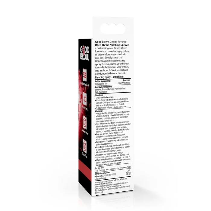 Deep Throat Spray 1oz – Cherry