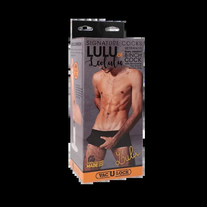 Doc Johnson Signature Cocks Lulu Of Leolulu 8in Dildo