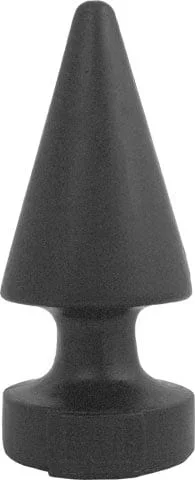 Domestic Partner Mini Crack Attack anal plug black 15 x 6 cm