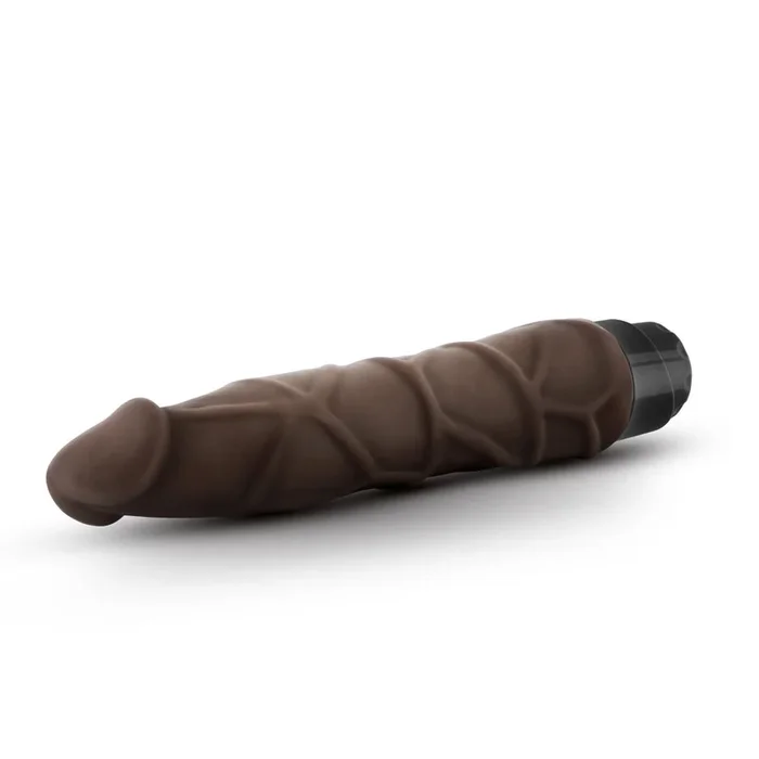 Dr. Skin – Cock Vibe 1 – 9 Inch Vibrating Cock – Chocolate