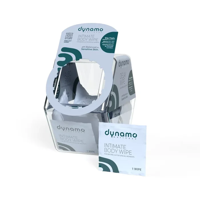 Dynamo Wellness Intimate Body Wipe – Bowl 100 Pieces