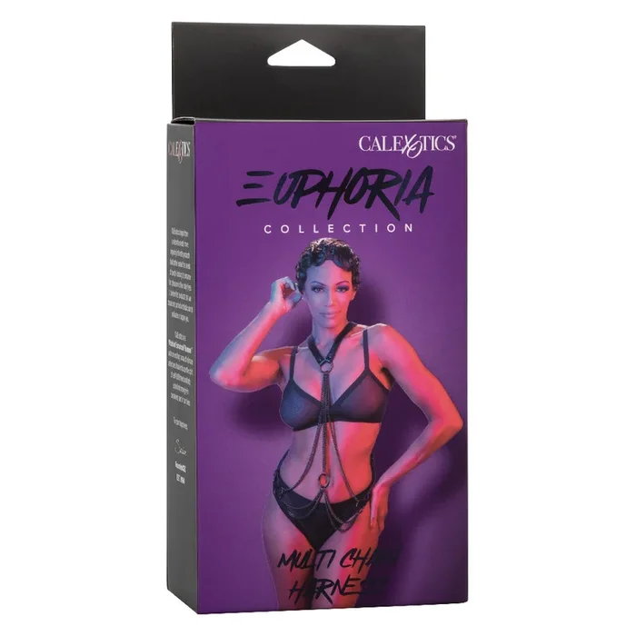 Euphoria Collection Multi Chain Harness – Black