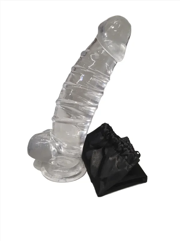 Extreme Series Rippled Monster Dildo 13.7″ | Suction Cup | Flexible | Free Satin Bag
