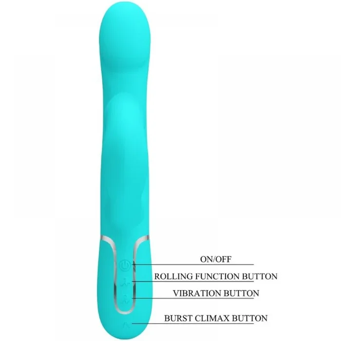 Falin Rabbit Vibrator Pearls – Turquoise