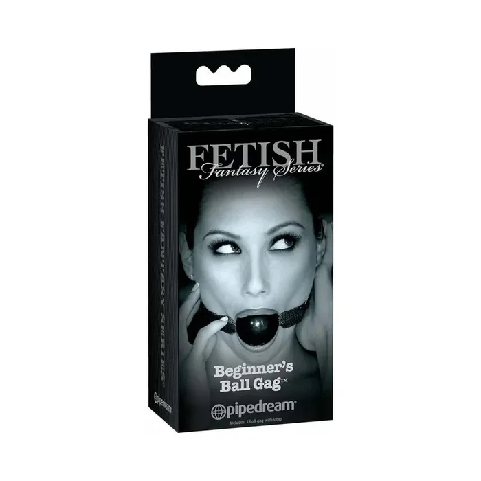 Fetish Fantasy Series Limited Edition Beginner’s Ball Gag Black