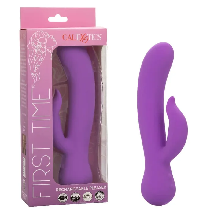 First Time Rechargeable Rabbit Pleaser – Purple