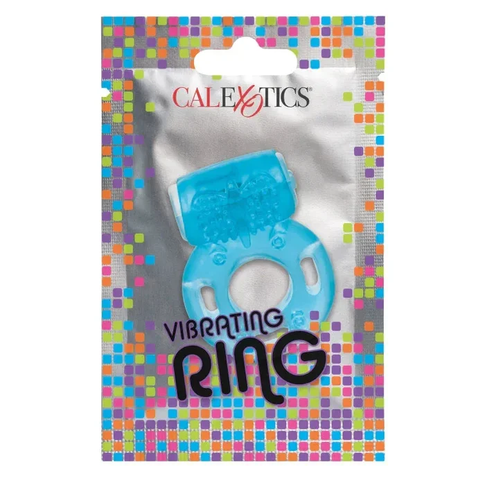 Foil Pack Vibrating Ring – Blue