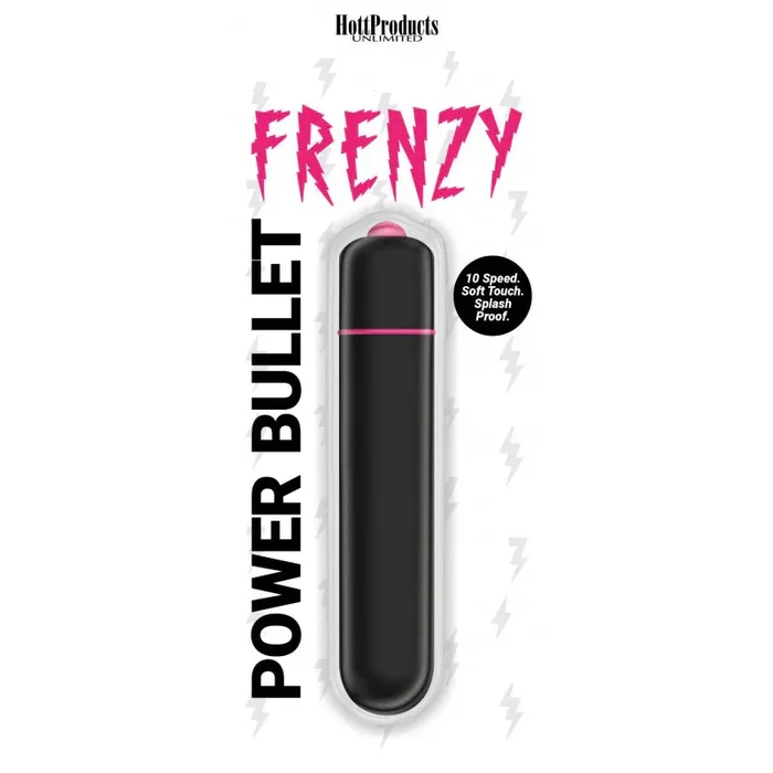 Frenzy – Power Bullet- Black – 10 Speeds