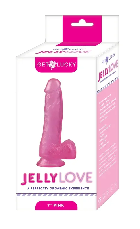 Get Lucky 7 Inch Jelly Love – Pink