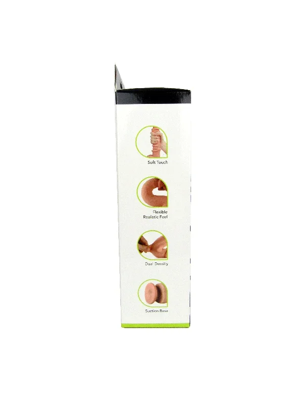 Get Lucky 8 Inch Real Skin Dildo – Tan