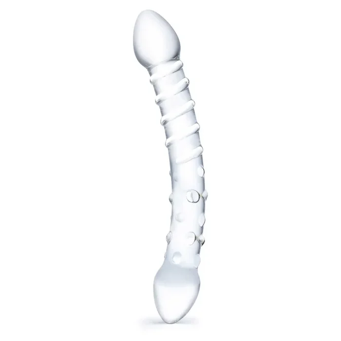 Glas Double Trouble Glass Dildo Clear