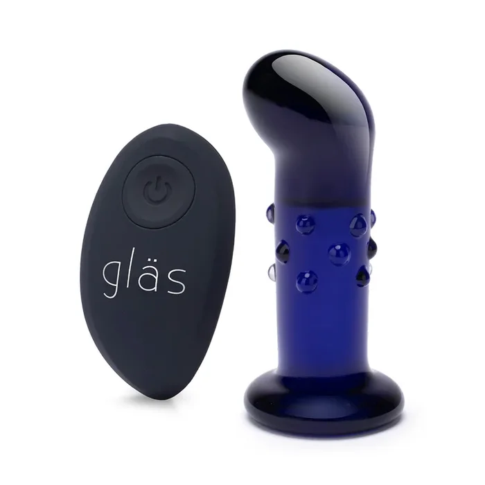 Glas Vibrating G- and P-Spot Plug with Remote