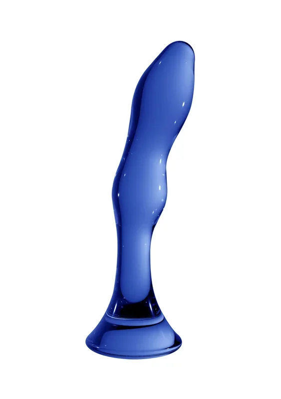 Glass Dildo Finger 18 x 3.5 cm