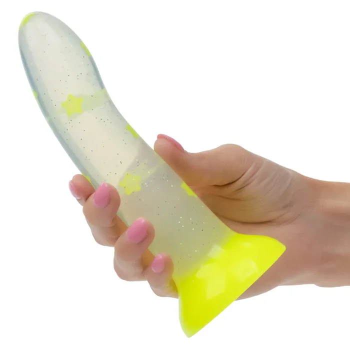 Glow Stick Star Silicone Dildo GITD