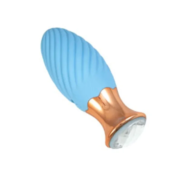 Goddess Diamond Tulip Massager – Blue