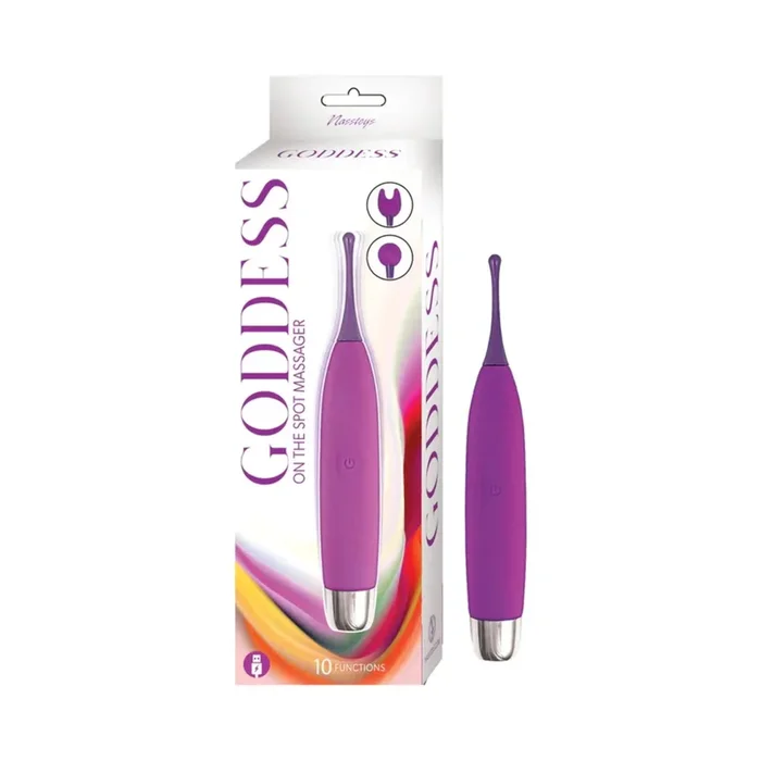 Goddess on The Spot Rechargeable Silicone Massager