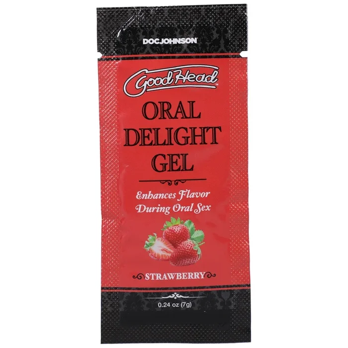 Goodhead – Oral Delight Gel – Strawberry – 0.24 Oz