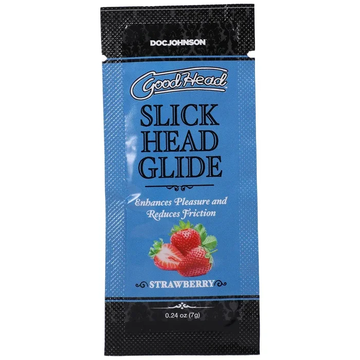 Goodhead – Slick Head Glide – Strawberry – 0.24 Oz