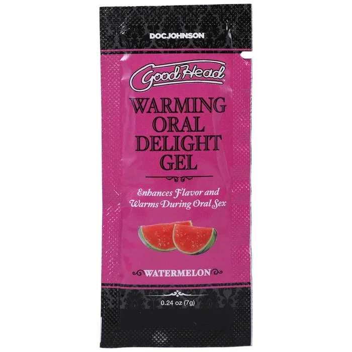 Goodhead – Warming Oral Delight Gel – Watermelon – 0.24 Oz
