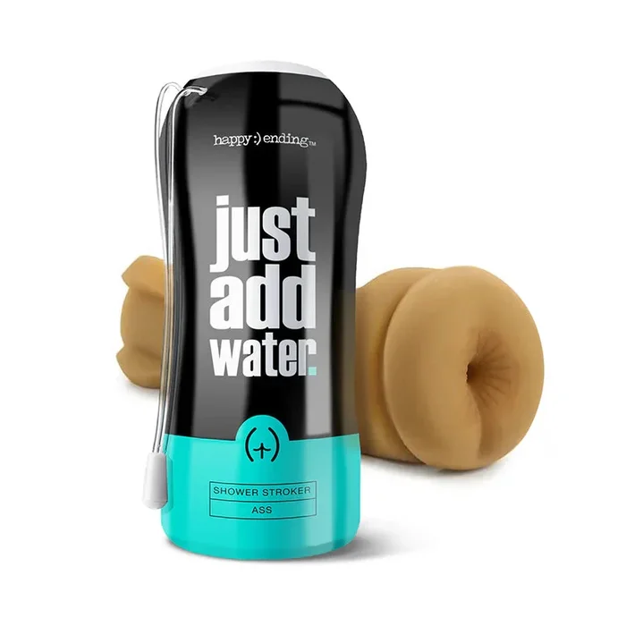 Happy Ending Just Add Water Self Lubricating Shower Stroker – Ass