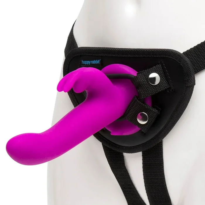 Happy Rabbit Strap-On Kit – Purple