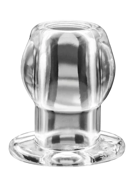Hollow Anal Plug XL transparent 9.3 x 7.1 cm