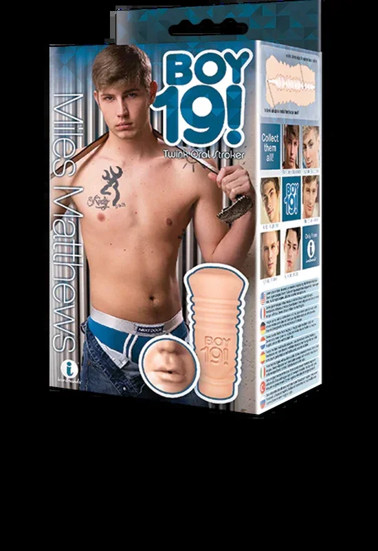 Icon Brands – “Boy 19!” Miles Matthews Male Masturbator
