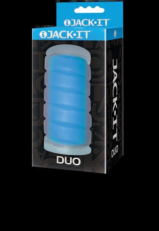 Icon Brands – Jack-It -Duo Blue Male Masturbator